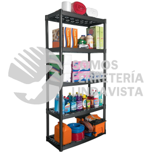 19943 EST-5 ESTANTE PLASTICO USO RUDO 5 REPISAS TRUPER