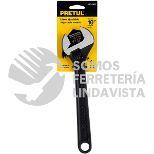 21824 PET-10PP LLAVE AJUSTABLE (PERICO) 10" PAVONADA PRETUL