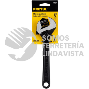 21823 PET-8PP LLAVE AJUSTABLE (PERICO) 8" PAVONADA PRETUL
