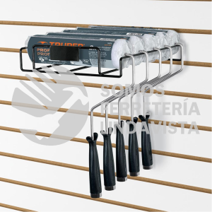 57195 R-ROPI RACK PARA 4 RODILLOS PARA PINTAR DE 9" TRUPER
