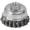 C514 CARDA COPA TRENZADA ALAMBRE DELGADO 4" X 0.35 MM CON ROSCA 5/8" SURTEK