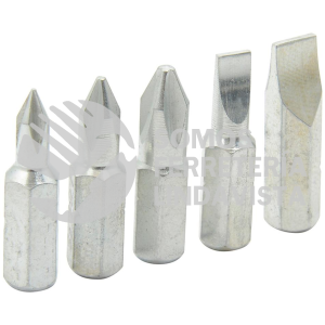 PF515 JUEGO DE PUNTAS PHILLIPS Y PLANAS DE 1" HEXAGONO DE 1/4", 5 PIEZAS SURTEK