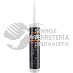 102280 ADM-420 ADHESIVO DE MONTAJE ADIOS CLAVOS 420 G TRUPER