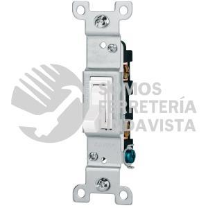 47727 APSE-SB INTERRUPTOR VERTICAL DE PALANCA STANDARD BLANCO VOLTECK