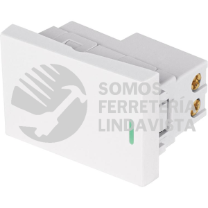 47944 APSE15-ELB INTERRUPTOR DE 3 VIAS BLANCO DE 1.5 MODULOS LINEA LISBOA VOLTECK