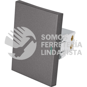 47825 APSE3-ELA INTERRUPTOR 3 VIAS ACERO INOX DE 3 MODULOS LINEA LISBOA VOLTECK