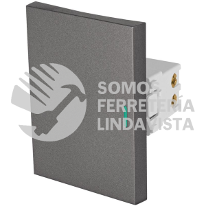 47822 APSE3-LA INTERRUPTOR SENCILLO ACERO INOX DE 3 MODULOS LINEA LISBOA VOLTECK