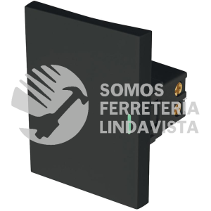 47875 APSE3-LN INTERRUPTOR SENCILLO NEGRO DE 3 MODULOS LINEA LISBOA VOLTECK