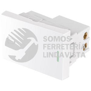 47946 APTI15-LB INTERRUPTOR PARA TIMBRE BLANCO DE 1.5 MODULOS LINEA LISBOA VOLTECK