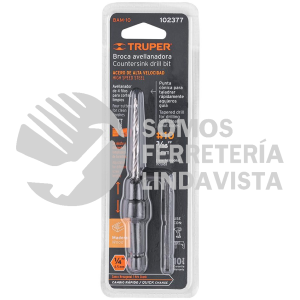 102377 BAM-10 BROCA AVELLANADORA #10 PARA MADERA 3/16" TRUPER