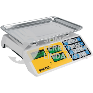 27119 BASE-30P BASCULA ELECTRONICA MULTIFUNCIONES CAPACIDAD 30KG PRETUL