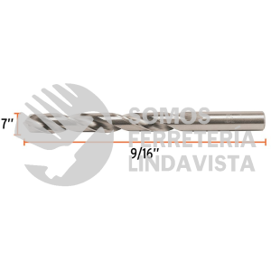 102219 BAV-9/16-S BROCA HSS 9/16" TRUSILVER PARA METAL TRUPER