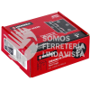 46919 BC-306R BISAGRA CUADRADA 3" NEGRO REDONDA HERMEX