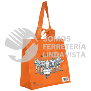 66082 BOEC-40X40X BOLSA ECOLOGICA NARANJA DE 40 X 40 CM TRUPER