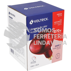 48324 BR-40I LAMPARA BR-40 250 W TIPO REFLECTOR INFRARROJO TERAPEUTICO VOLTECK