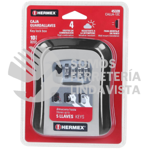 45328 CALLA-12C CAJA DE COMBINACION GUARDALLAVES PARA PARED 12CM HERMEX