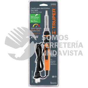 102509 CAU-25ER CAUTIN PROFESIONAL ELECTRONICA DE 25W TEMPERATURA REGULABLE TRUPER