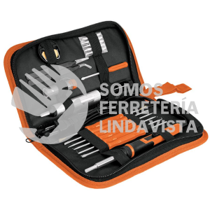 102424 CAU-25ERK KIT SOLDADURA ELECTRONICA CON CAUTIN DE 25 W TEMP REGULABLE TRUPER