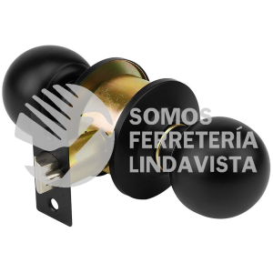47909 CEPO-61E CERRADURA POMO NEGRO ESFERA ENTRADA HERMEX