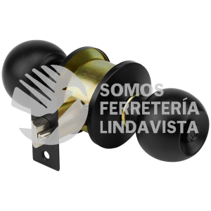 47910 CEPO-61R CERRADURA POMO NEGRO ESFERA RECAMARA HERMEX