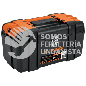 102434 CHP-17XC CAJA P/HERRAMIENTA 17" CON COMPARTIMENTOS BROCHES METALICOS TRUPER