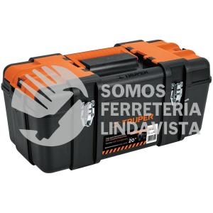 102435 CHP-20XC CAJA P/HERRAMIENTA 20" CON COMPARTIMENTOS BROCHES METALICOS TRUPER