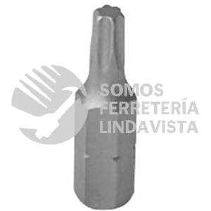 PT20 PUNTA TORX PARA DESTORNILLADOR HEXAGONO DE 1/4", T20 X 1" 10 PIEZAS SURTEK