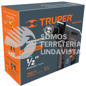 102500 CJ-ROTO-1/2N6 CAJA DE EMPAQUE DE REPUESTO PARA ROTO-1/2N6 TRUPER