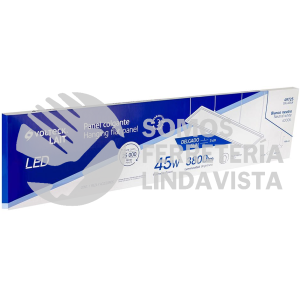 49725 COL-401LN PANEL DELGADO COLGANTE DE LED 45 W 30 X 120 CM LUZ NEUTRA VOLTECK