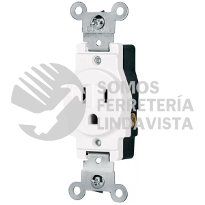 47731 COSE-SB CONTACTO SENCILLO 2 POLOS 3 HILOS STANDARD BLANCO VOLTECK