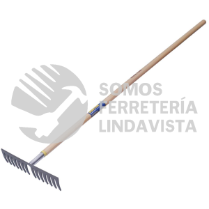 130651 RASTRILLO RECTO PARA JARDIN 16 DIENTES 60" SURTEK