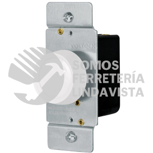 47723 DIM-SB ATENUADOR DE LUZ GIRATORIO STANDARD BLANCO VOLTECK