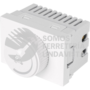 47953 DIM15-LB DIMMER GIRATORIO BLANCO DE 1.5 MODULOS LINEA LISBOA VOLTECK