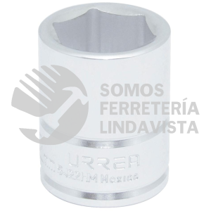 5422HM DADO CUADRO DE 1/2", 6 PUNTAS, METRICO, 22 MM URREA