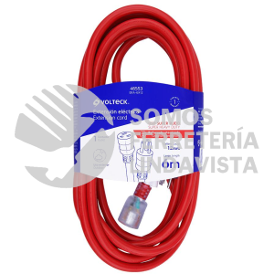 46553 ERA-6X12 EXTENSION REFORZADA ATERRIZADA 6 M 3X12 AWG VOLTECK
