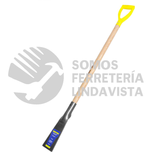 130705 RASPADOR CON MANGO DE MADERA Y PUÑO PLASTICO "Y" 7" SURTEK