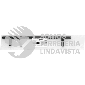 49734 JAL-0364 JALADERA DE 192MM ESTILO "CILINDRO" ACABADO NEGRO HERMEX