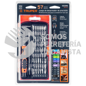 102396 JOY-57 DESARMADOR DE PRECISION CON 57 PUNTAS INTERCAMBIABLES TRUPER