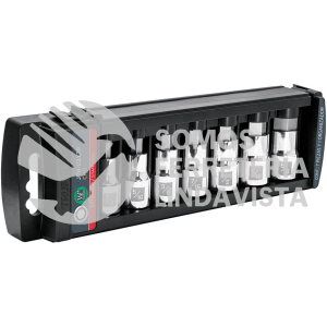 102239 JPH-1/2X7P JUEGO DE 7 DADOS CUADRO 1/2" PUNTA HEXAGONAL STD TRUPER