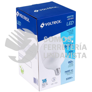 48078 LED-650 LAMPARA DE ATA POTENCIA 60 W E39 LUZ DE DIA VOLTECK