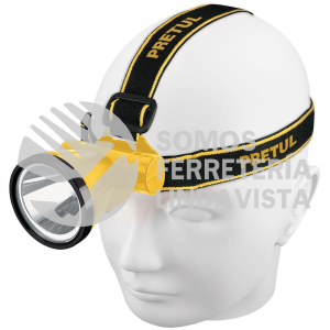 29089 LI-CA-125RP LINTERNA DE MINERO 125 LM RECARGABLE PRETUL