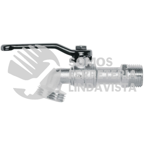 28200 LL-21PS LLAVE DE ESFERA DE ZINC 1/2" 110 G S/ADAPTADOR PRETUL