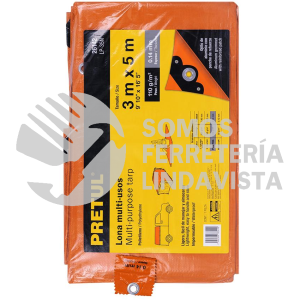 26142 LP-35N LONA 3 X 5 M NARANJA PRETUL