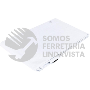 26137 LP-66B LONA 6 X 6 M BLANCA PRETUL