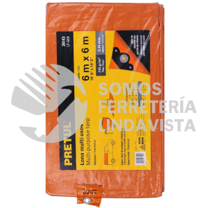 26143 LP-66N LONA 6 X 6 M NARANJA PRETUL