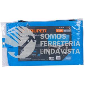 102548 LT-35Z LONA REFORZADA 3 X 5 M AZUL TRUPER