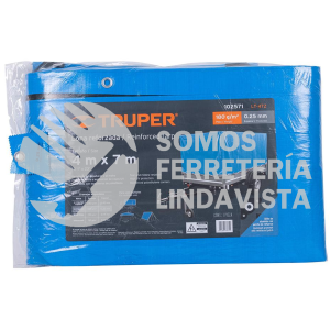 102571 LT-47Z LONA REFORZADA 4 X 7 M AZUL TRUPER