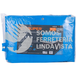 102575 LT-69Z LONA REFORZADA 6 X 9 M AZUL TRUPER