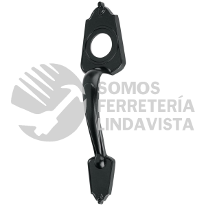 46840 MADE-6 MANIJA DECORATIVA NEGRA HERMEX