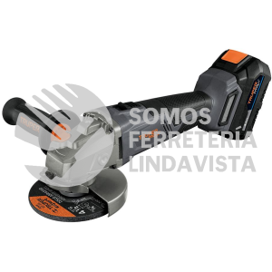 102449 MAX-20E ESMERILADORA ANGULAR INALAMBRICA 4-1/2" 20V SIN CARBONES TRUPER